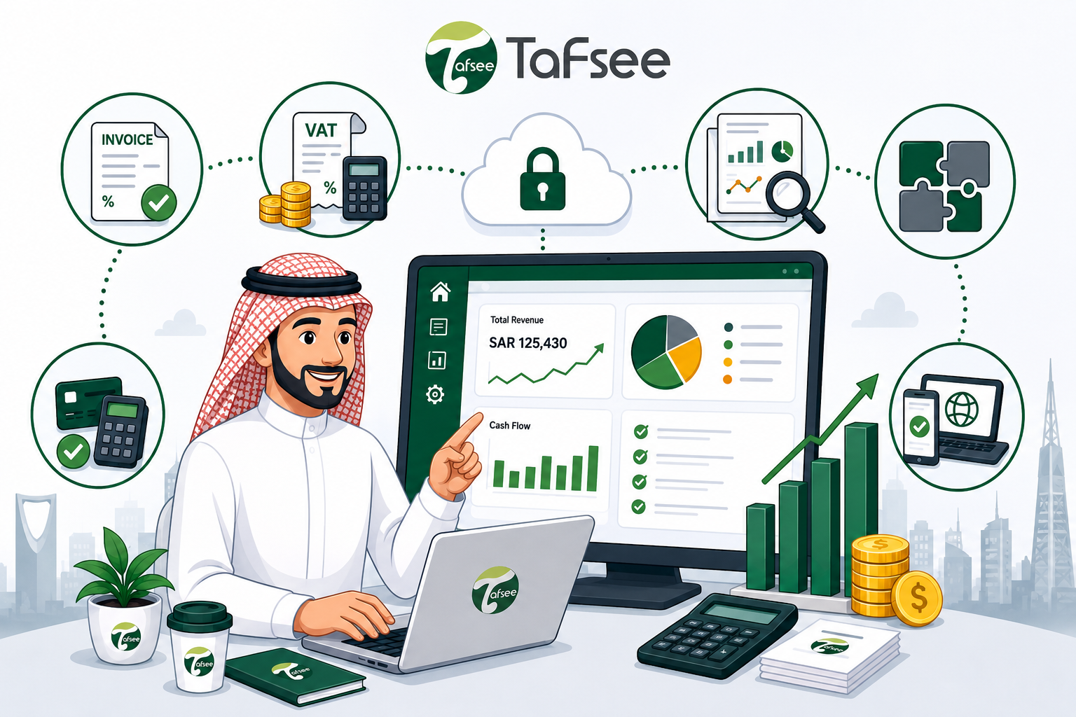 How Saudi Startups Can Automate Their Financial Operations with Smart Accounting Software